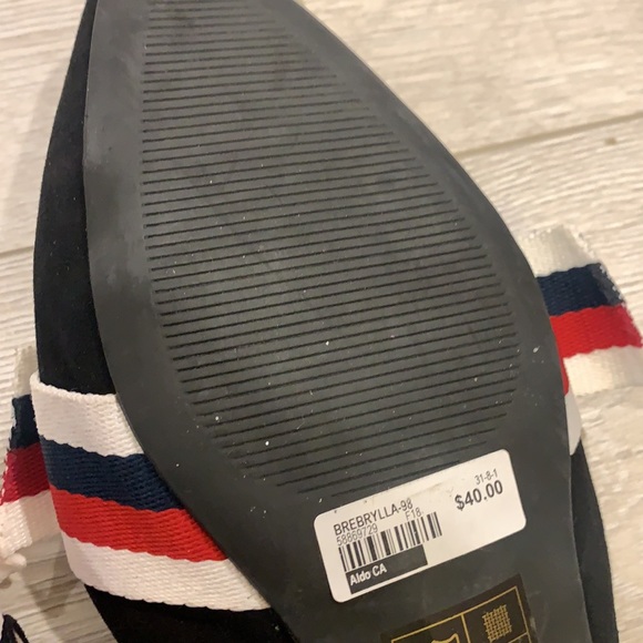 Aldo Slip On Pointed Toe Open Back Slides - Picture 8 of 10